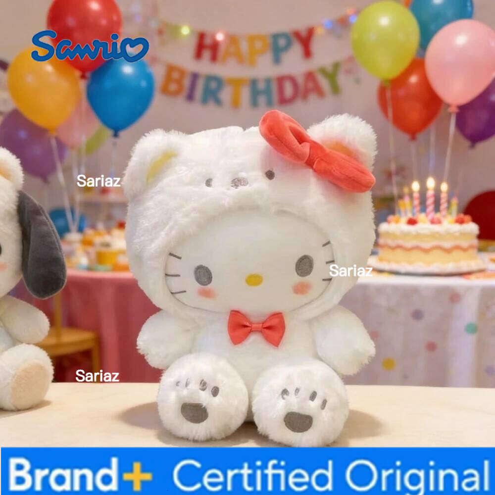 Sanrio 2026 HOT Toys Hello Kitty plush Kawaii Plush Doll Cartoon Children Birthday Gifts H260121