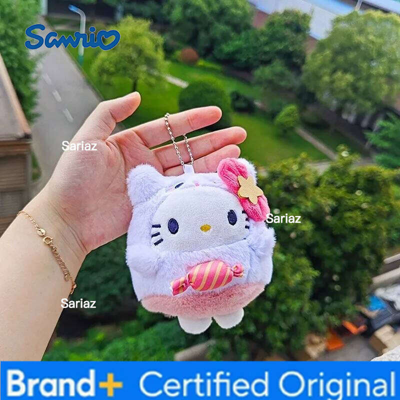 Sanrio Special Offer Plush Keychain, Hello Kitty Multi Form Key, Backpack Hanging Decoration, Children's Festival Gift H260121