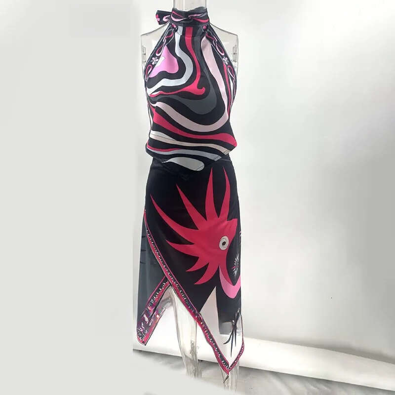 Designer's luxurious color blocked camisole dress, sexy backless vest dress, summer beach resort birthday evening gown