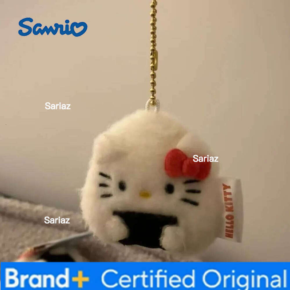 Sanrio 1 Pcs Rice and Vegetable Roll Sushi Plush Cat Doll Bag Accessories Versatile Fashion Cute Pendant H26012111