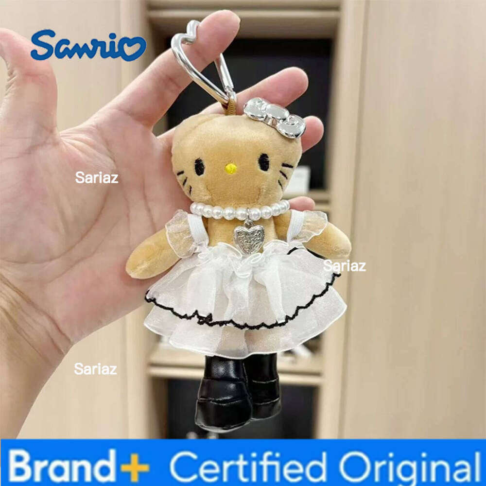 Sanrio Hot Selling Hello Kitty Cartoon Creative Character Keychain Fashionable Versatile Clothing Bag DIY Decoration Pendant H260121