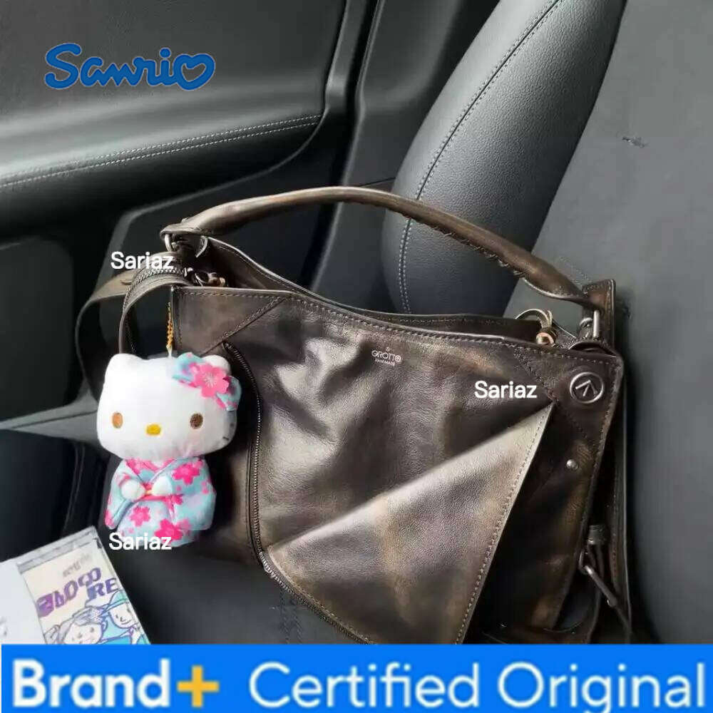 Sanrio Kimono Hello Doll Keychain Cartoon Kitty Cat Stuffed Keychains Bag Accessories Gift Car Key Hanging H260121