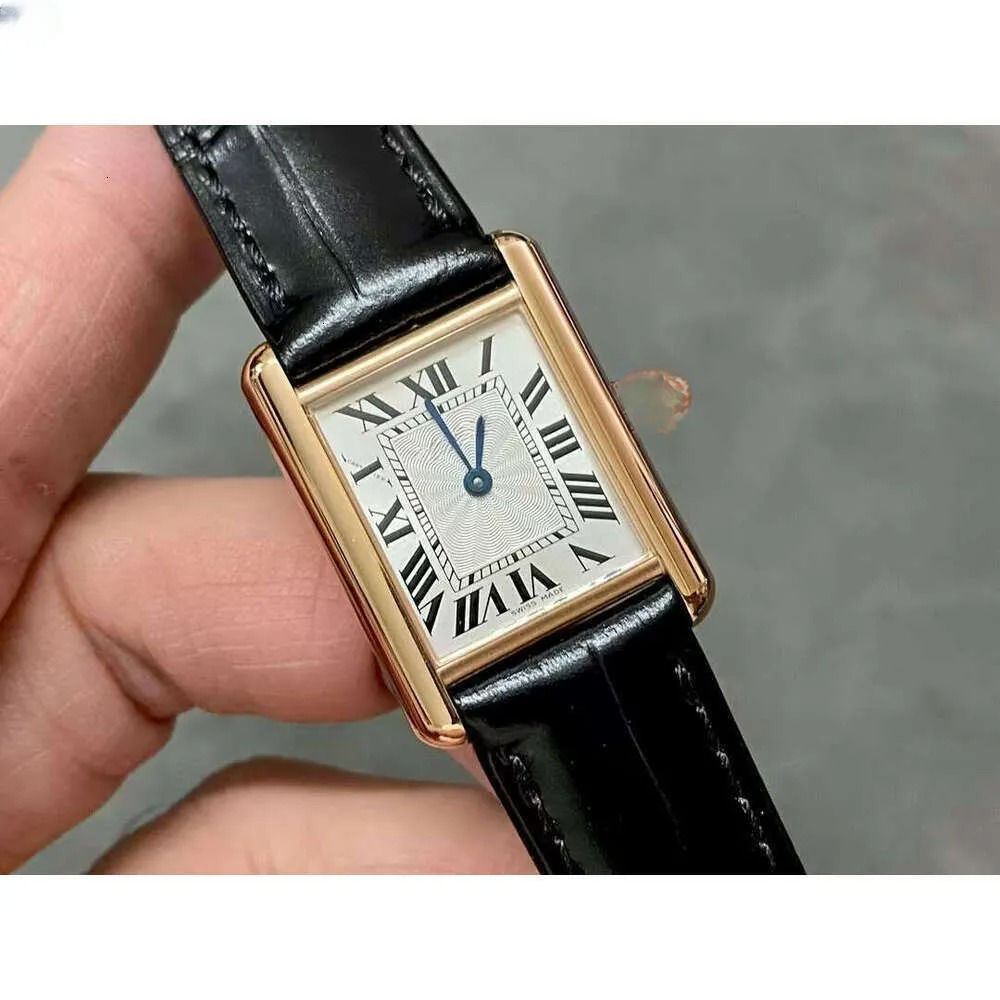 Tenk Watch Designer wrist watches for women Fashion couple watch simple appearance imported calfskin sapphire inset suitable for party travel golden generous 15