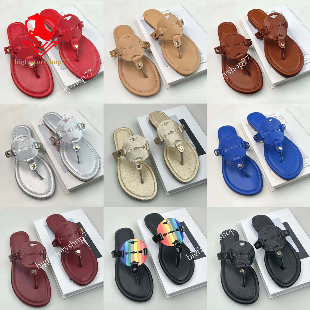 2026 High Quality Toryliness Burchlys Sandles With Box Womens Designer Slides Fashion Summer Beach Casual Designer Slippers Top Quality Black White Sandals Box