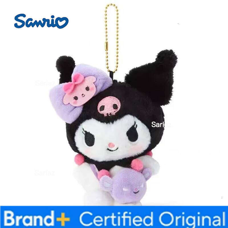 Sanrio Hot Plushie Stuffed Kuromi Melody Plush Kawaii Animal Backpack Series Children's Toys Birthday Gift For Girls Dolls H260121