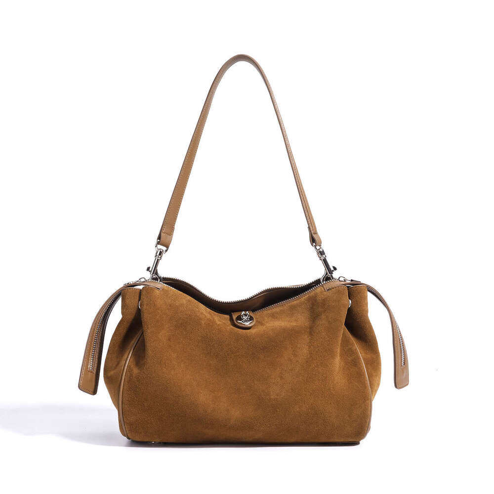 Luxury Shoulder Bags Totes Hobo Genuine Leather Cowhide Fashion Crossbody Niche Designer Women S High Quality Elegant Bag SENYY