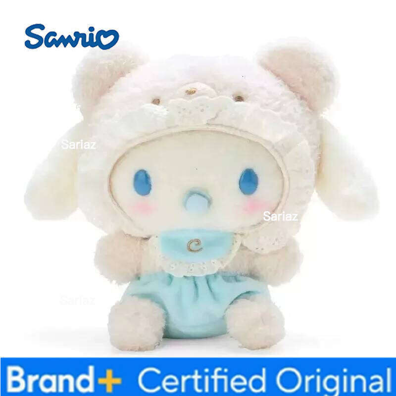 Sanrio 20CM Kawali Kuromi Hello Kitty My Melody Cinnamoroll Pillow Plush Toys Plushie Keychain Stuffed Doll Pendant for Kid Gift H260121