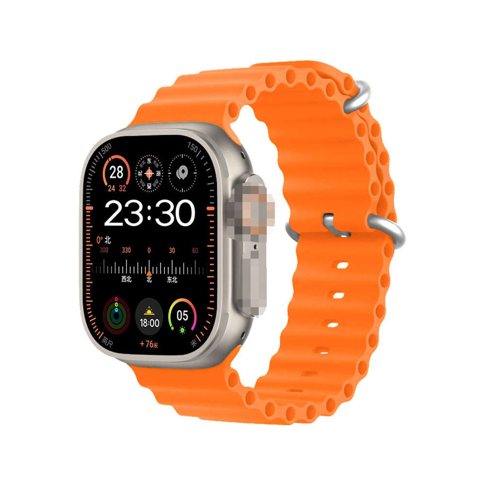 Apple Ultra 2 Full-Featured Smart Watch with Heart Rate, Blood Oxygen Body Temperature Monitoring, Bluetooth Calling, NFC Payment & WeChat Message Reply