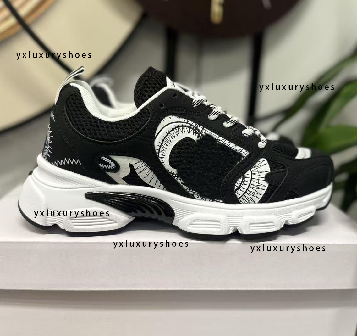 2026SS brand sports shoes High-quality men's lace-up comfortable outdoor sports casual shoes luxurious women's casual mesh sports shoes