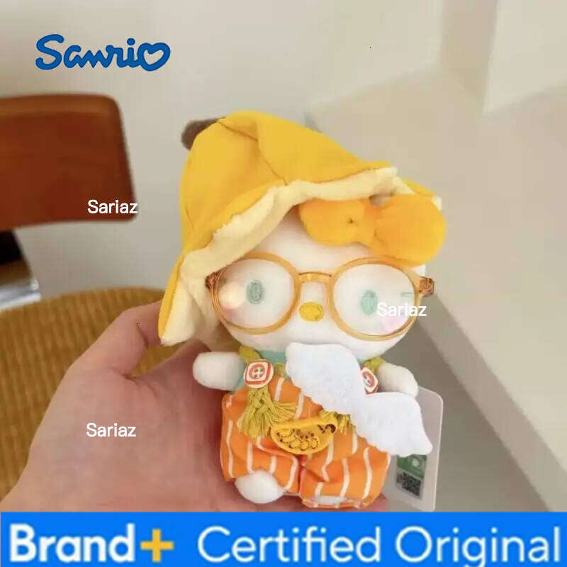 Sanrio Cute Cartoon Kawaii HelloKitty Chocolate Bar Sweetheart Plush Doll Keychain Bag Pendant Toy Gift H260121