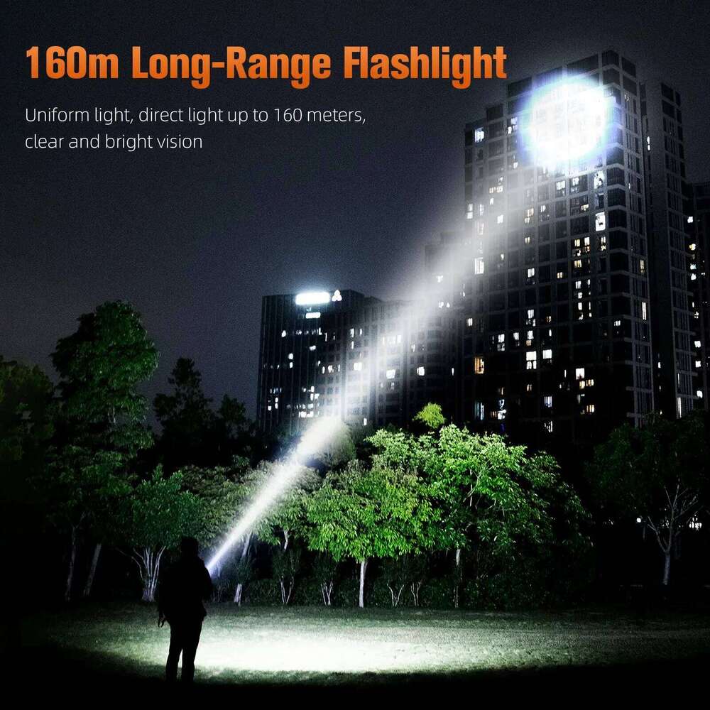 SUPERFIRE A36 12W EDC Flashlight 780LM Bright LED Portable Torch 2000mAh Battery With Tail Magnetic Camping Fishing Lantern Z260121
