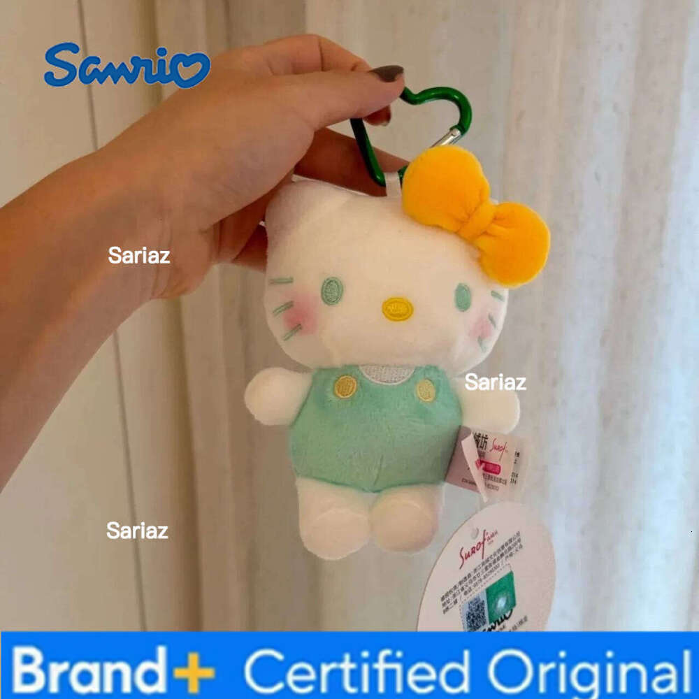 Sanrio Hello Kitty 15Cm Keychain Plush Angel Ins Doll Kawaii Pendant Anime Cartoon Plushie Toy Christmas Gifts For Children H2601211