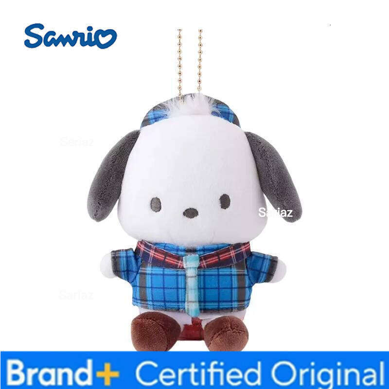 Sanrio Cute Amine Characters Kurom Hellokitty Melody Toys Stuffed Animals Small Plush Keychains Christmas Birthday Gift H260121