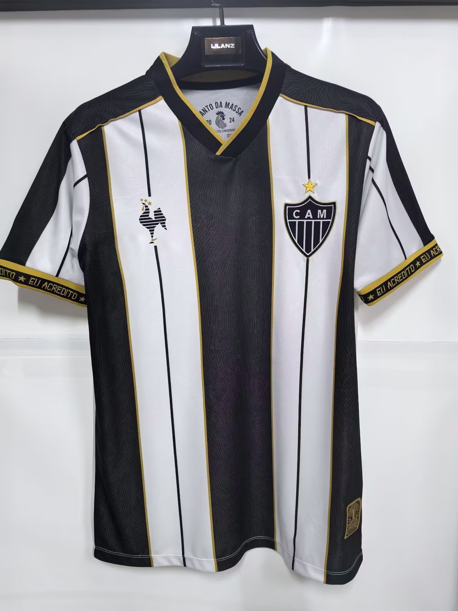 26 27 Atletico Mineiro Retro Home Away Soccer Jerseys RONALDINHO LUAN ALONSO RONY VARGAS ZARACHO PAULINHO uniform men's and women's children's set football shirt gifts