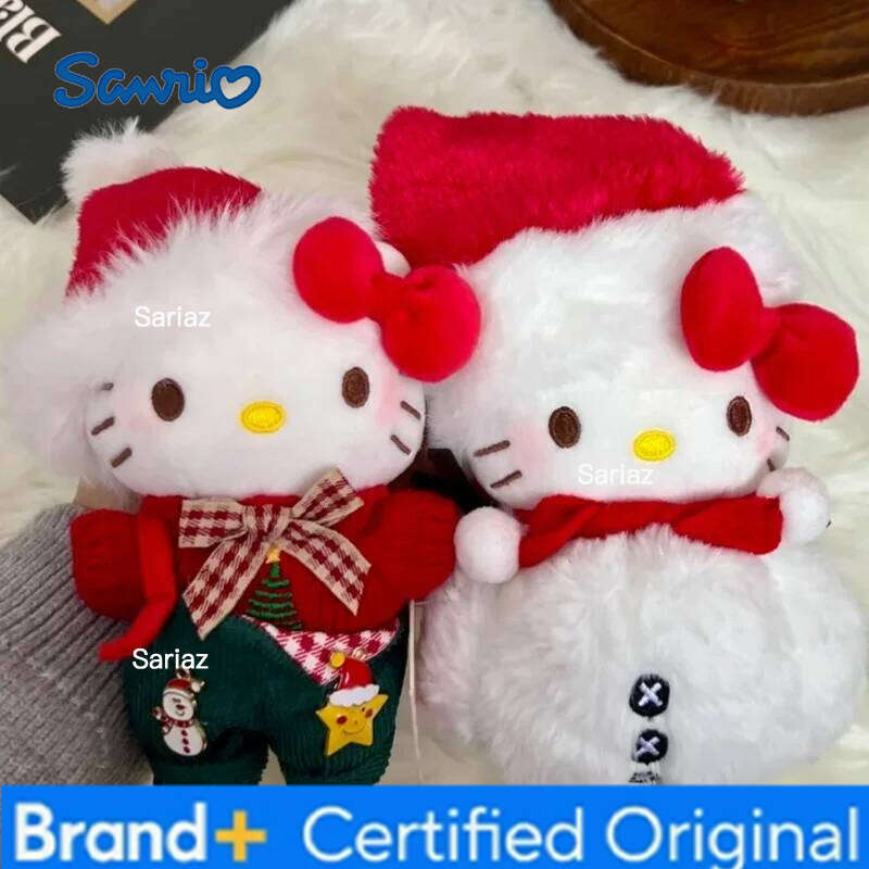Sanrio Hello-Kitty Christmas Magician Series Backpack Pendant Cute Doll Keychain Decorative Ornament Gift Holiday Surprise Collection H260121