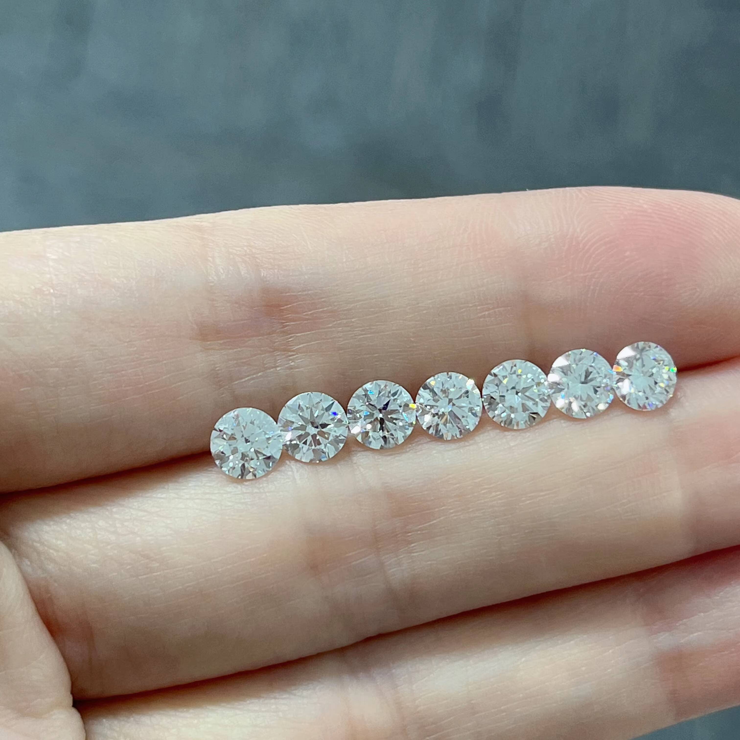 Factory Price Tennis Chain Lab Grown Diamond Jewelry 10k/14k/18k Real Gold Tennis Bracelets with Lab Diamond CVD