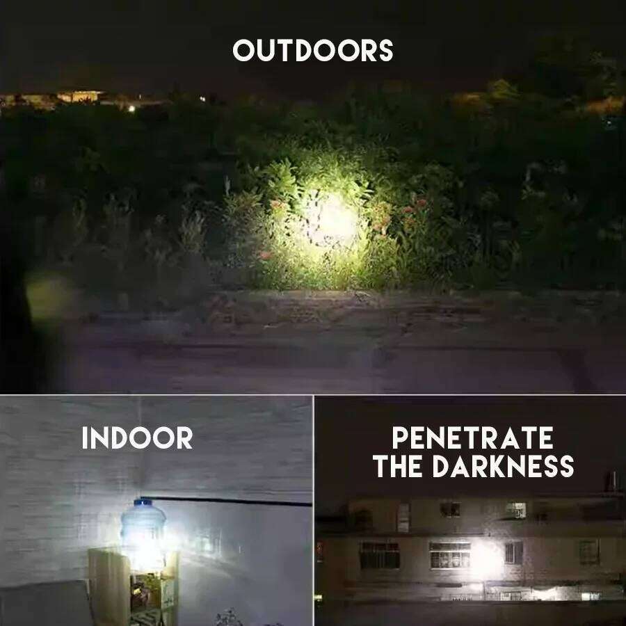 KDULIT Super Bright LED Mini Flashlights USB Rechargeable with Bulit in Battery Torch Outdoor Protable Hiking Camping Lantern Z260121