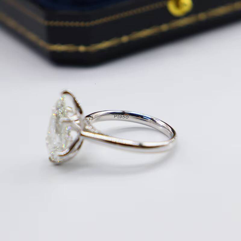 Madonna Lab Grown Diamond Ring GIA Certified Lab Grown 3CT 5CT Lab Grown Diamond Engagement Ring
