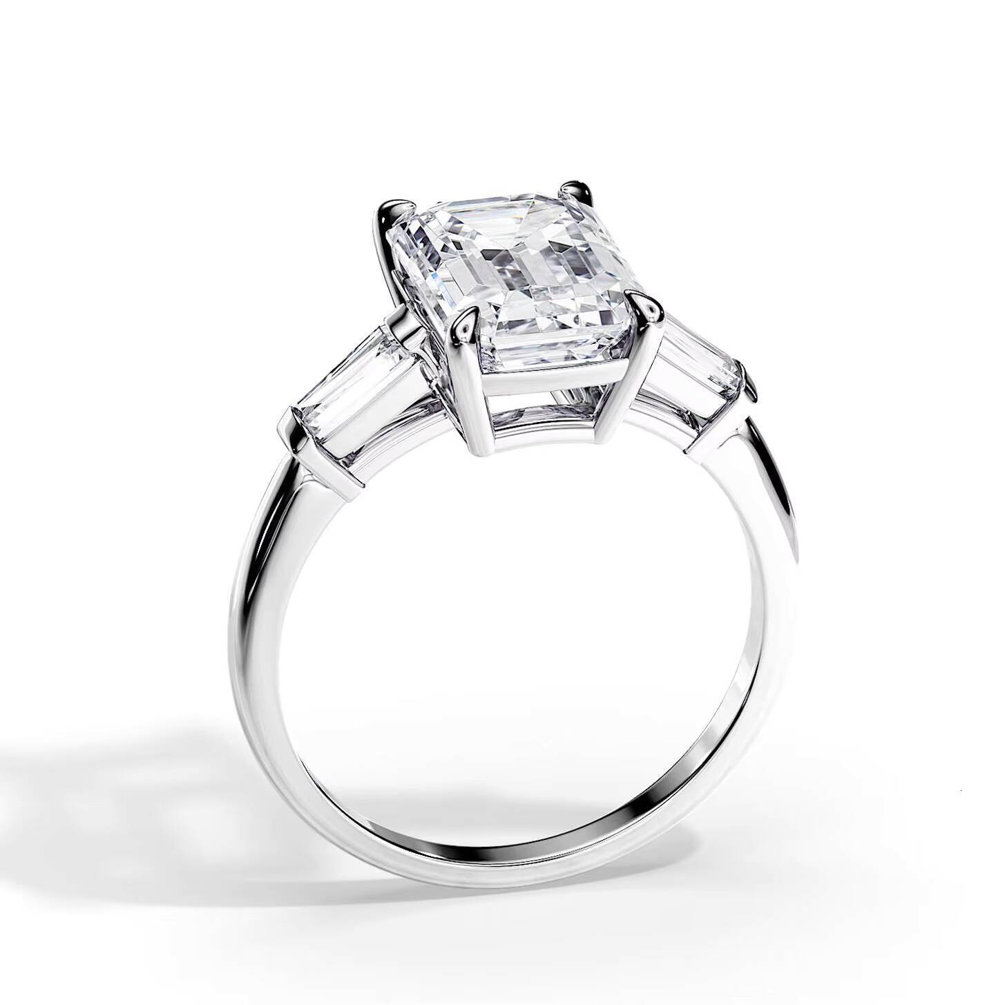 MaiYi Hot Selling Classic Design Platinum 1 Ct Lab Grown Ring PT950 IGI Certified Anniversary for Women