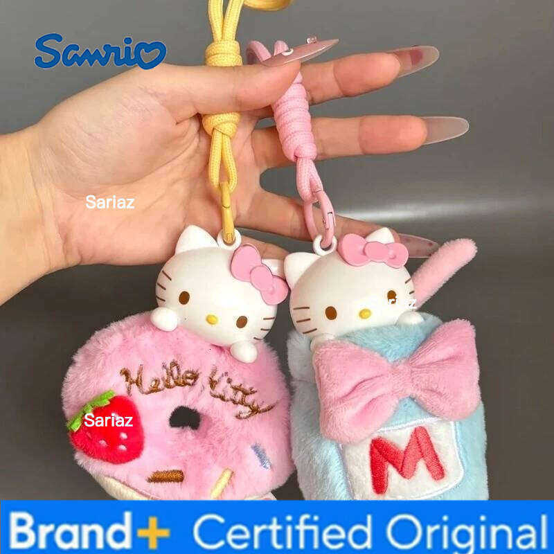 Sanrio Hellokitty Sweet Workshop Series Fragrant Pendant Blind Box Mystery Cartoon Cake Decor Toys Gifts for Kids H260121