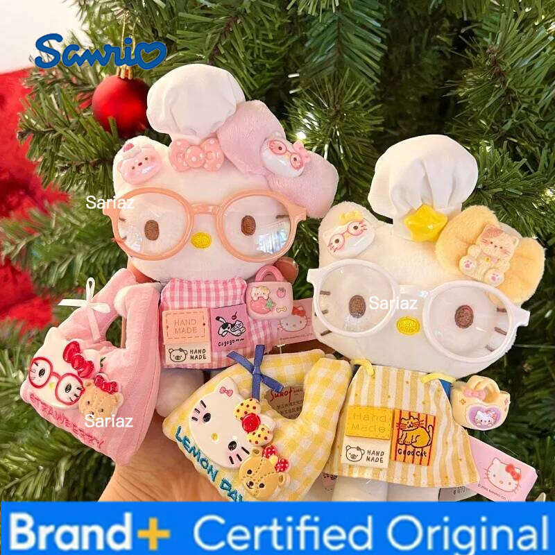 Sanrio Hello Kitty Chef-Style Plush Keychain Handbag Accessory for Girls Kids Gift H260121