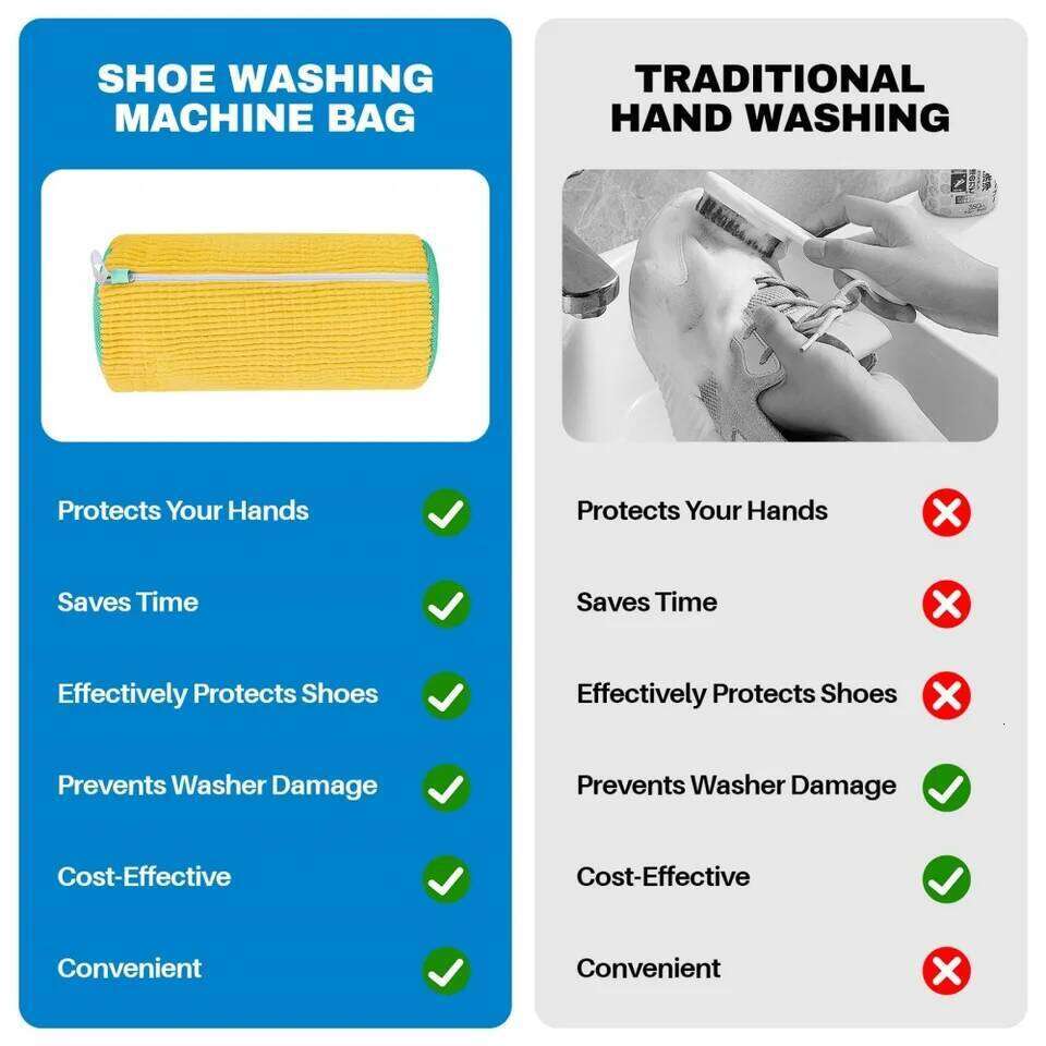 Reusable and Dryer Shoe Washer Laundry Bags Stain Cleaning Kit for Sneakers Tennis Shoes 26W0121