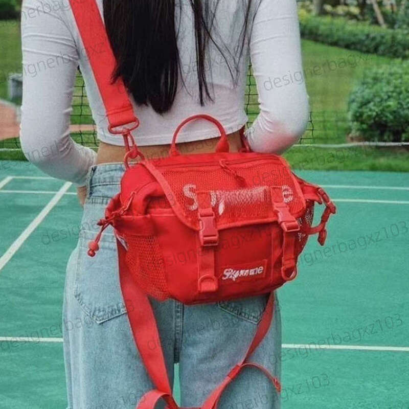 Supremely Backpack Designer Bag Luxury Bag Chest Bag Unisex Single Shoulder Universal Crossbody Skateboarding Cycling Casual Sports Waist Sac De Luxury City Bag