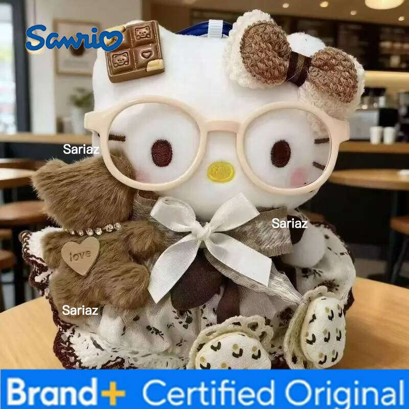 Sanrio Anime Hello Kitty cosplay star clothing dress up cartoon plush keychain PP cotton stuffed doll decoration gift H260121