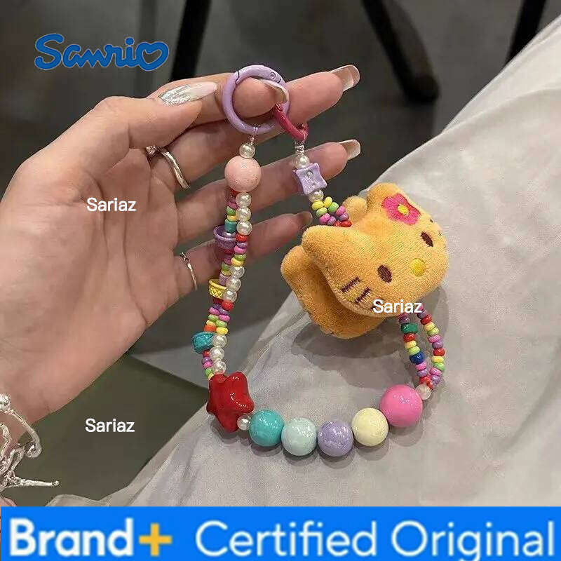 Sanrio Japanese Plush Keychain Kawaii Hello Kitty Backpack Pendant Couple's Holiday Gift Children's Cartoon Birthday Present H260121