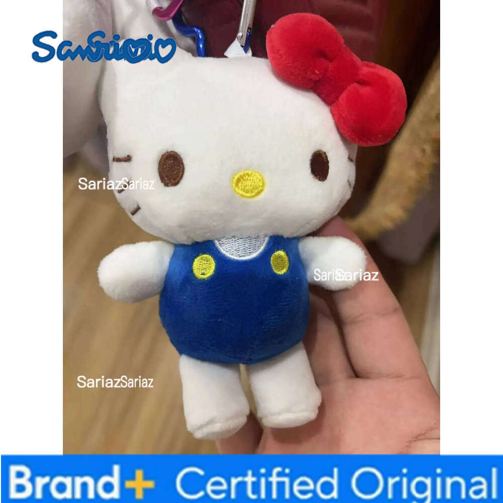 Sanrio 12cm Latest Hello Kitty Plush Pendant Gift Doll Pet Companion Toy Accessories Birthday and Christmas Gifts for Girls Kawaii H260121