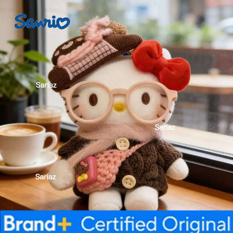 Sanrio Kawaii Hello Kitty Decor New Cute Keychain Car Hanging Backpack School Bag Plush Pendant Cartoon Girls DIY Gift H2601211