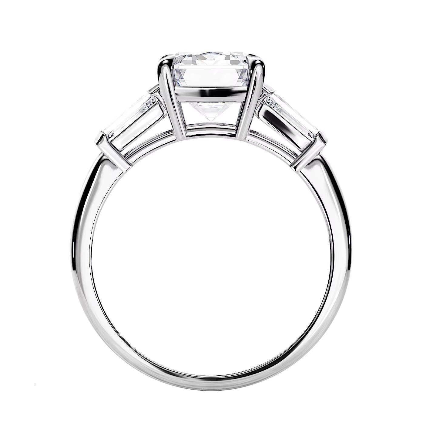 MaiYi Hot Selling Classic Design Platinum 1 Ct Lab Grown Ring PT950 IGI Certified Anniversary for Women