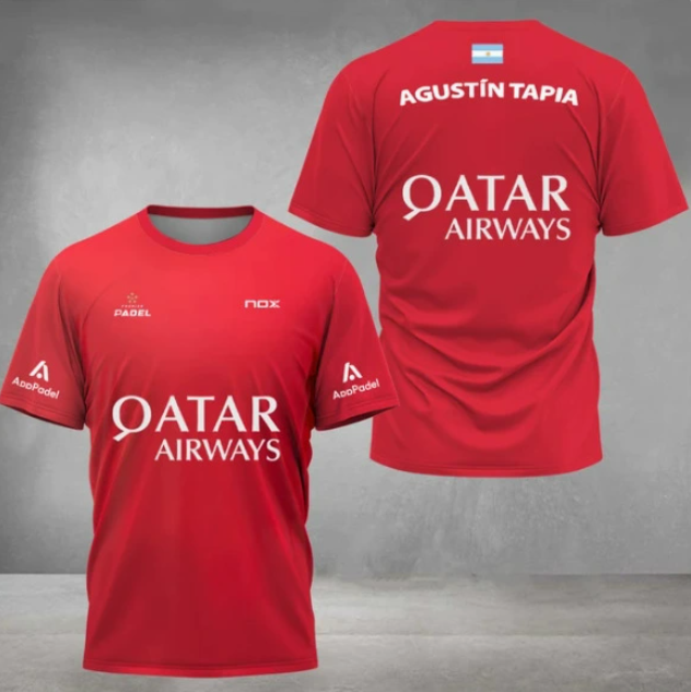 Men's T Shirts Summer -seller For Men Teenagers Padel Short-sleeved Shirt. Volog Outdoor T-shirt Breathable And Quick-drying