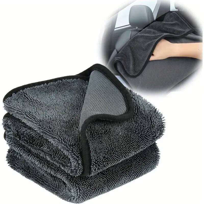 Microfiber Twist car wash towel Professional Car Cleaning Drying Cloth towels for Cars Washing Polishing Waxing Detailing 26Y0121 - view 4