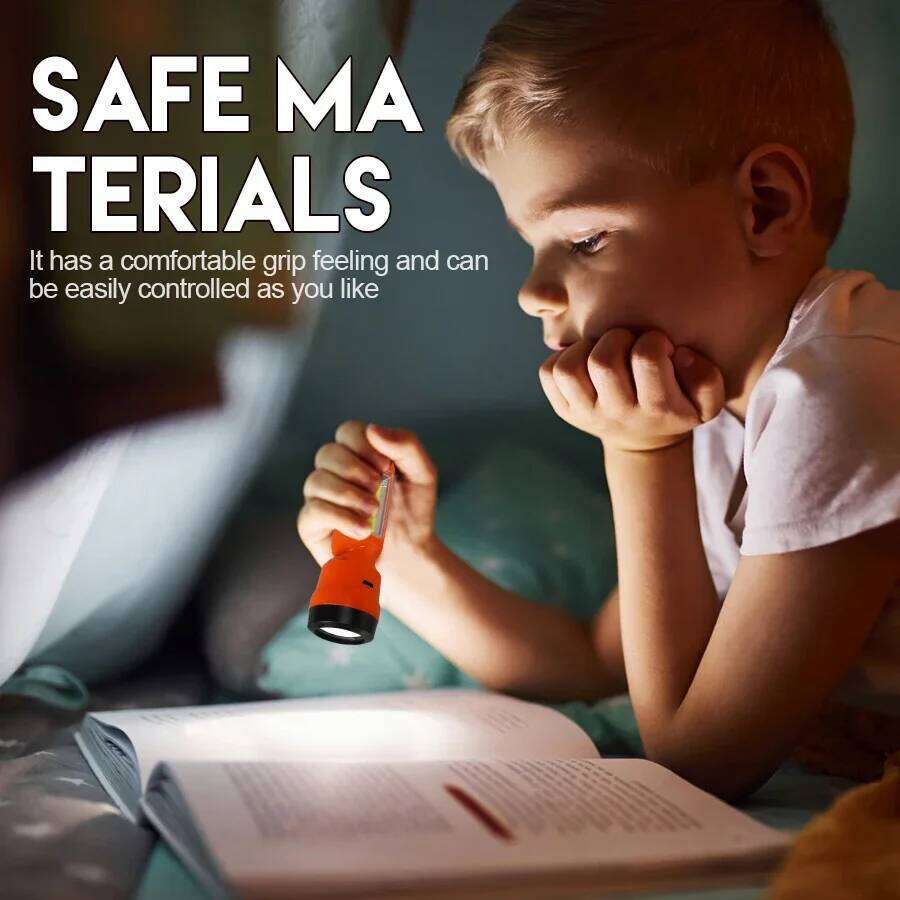 KDULIT Super Bright LED Mini Flashlights USB Rechargeable with Bulit in Battery Torch Outdoor Protable Hiking Camping Lantern Z260121