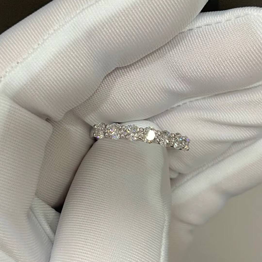 2026 New Design Silver Jewelry 925 Sterling IGI Lab Grown Diamond 18K Gold Plated Diamond Lab Grown Ring