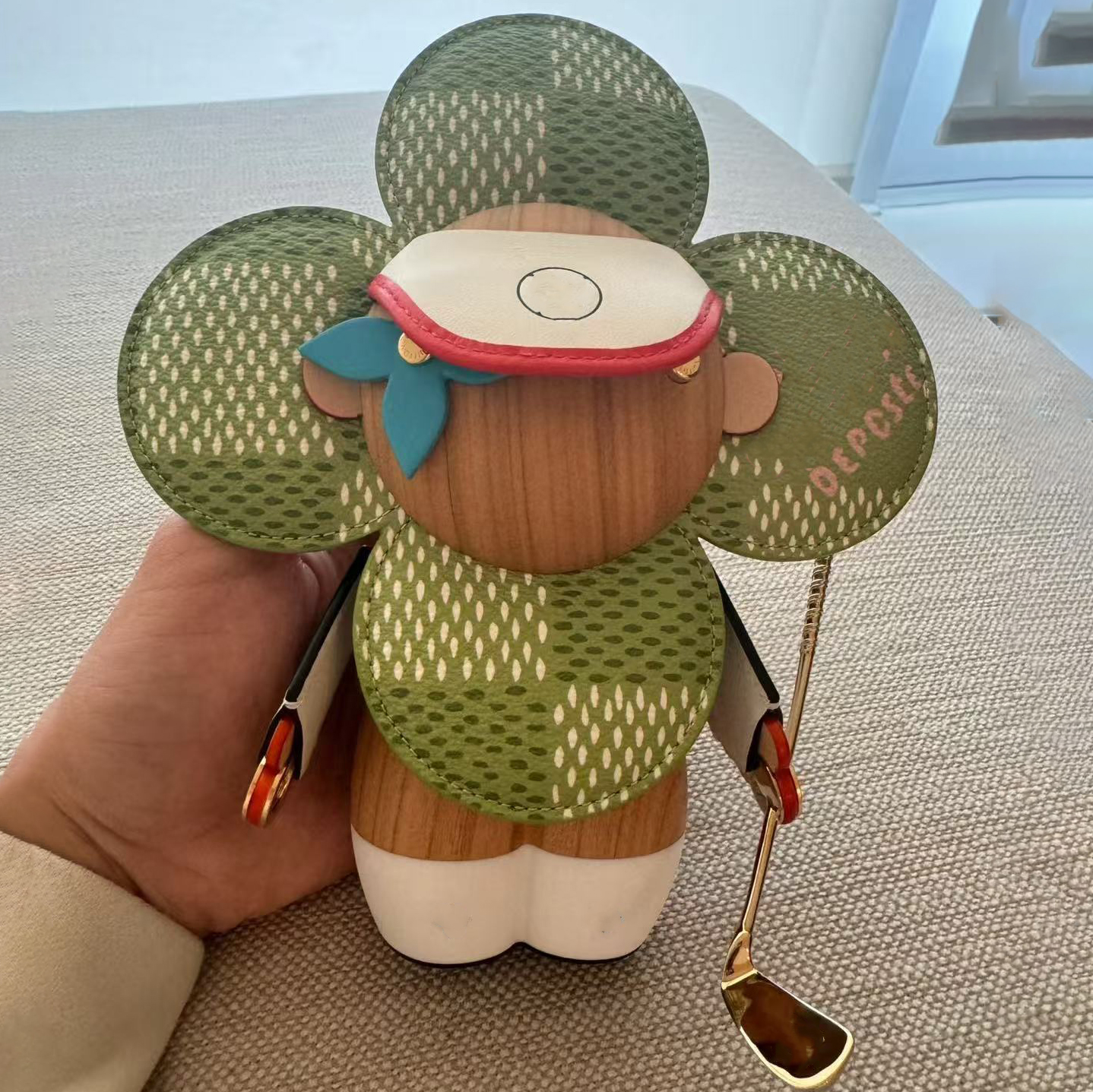 Designer Tyler Golf Desktop Ornament Sunflower Doll Desktop Accessory Bedroom Study Living Room Cute Figurine Gift Collectibles Top