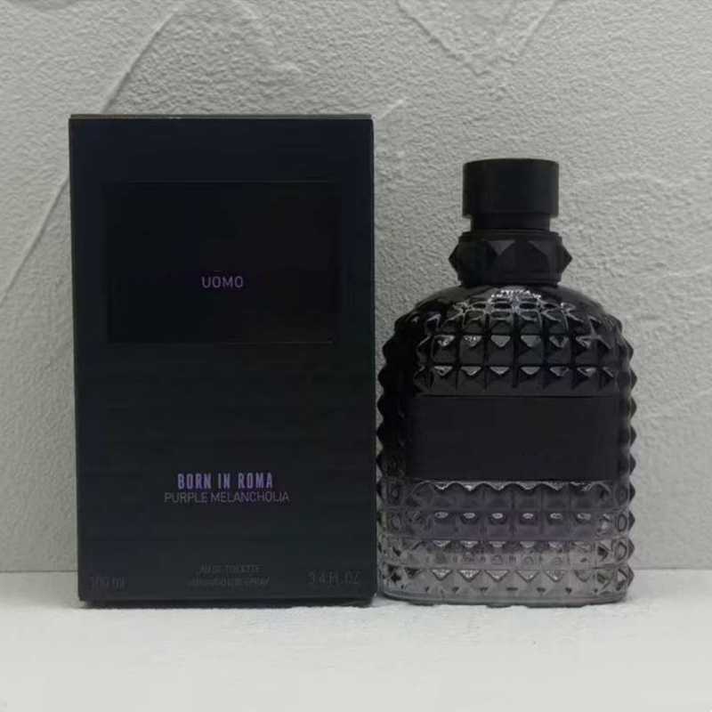 Designer born in roma Perfume 100ml parfum High-Quality purple melancholia coral fantasy intense Cologne Spray Parfume festival Days Fast Delivery