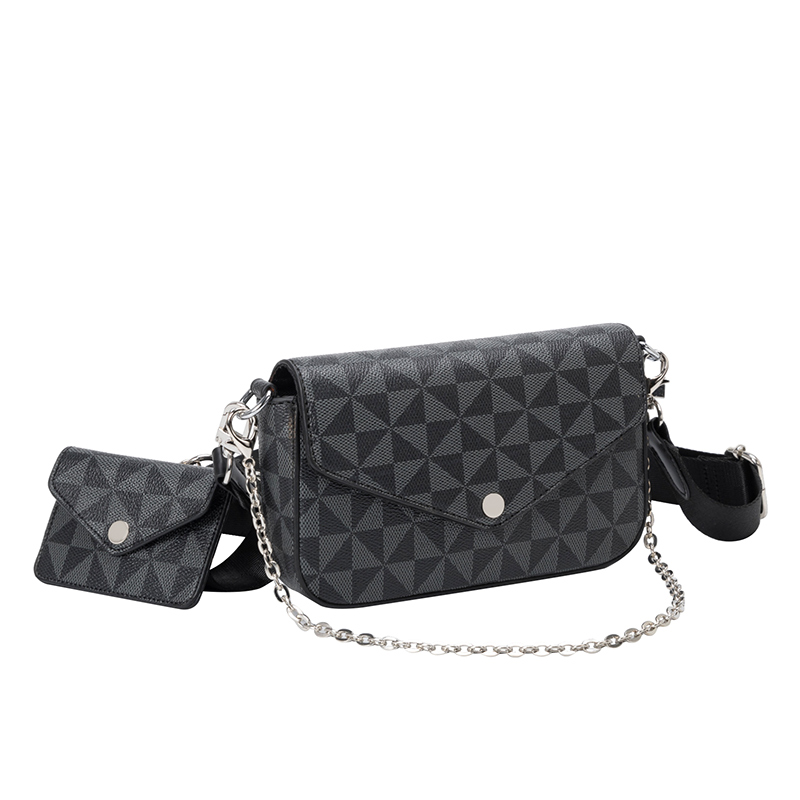 Lacel Urwebin Free Shipping 2026 new light luxury shoulder bag classic plaid printed envelope bag fashionable and versatile casual cross body bag