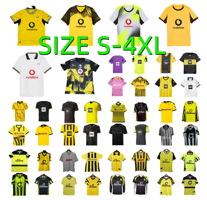 19 20 21 22 23 24 25 26 DORTMUND REYNA Soccer Jerseys 2024 2025 2026 HAALAND BELLINGHAM HALLER REUS Gittens Guirassy Beier BRANDT SULE Sabitzer Adeyemi football shirt