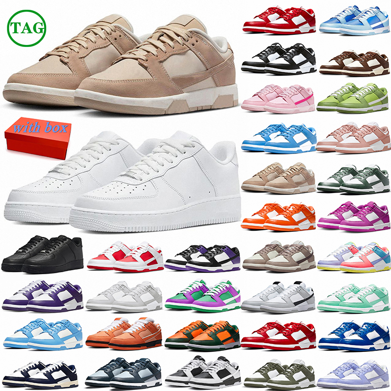 2026 Free shipping designer Shoes af1s airforc forc 1 Casual Shoes for mens womens White black Grey Low Trendy Board Shoes Lightweight sports trainers sneakers