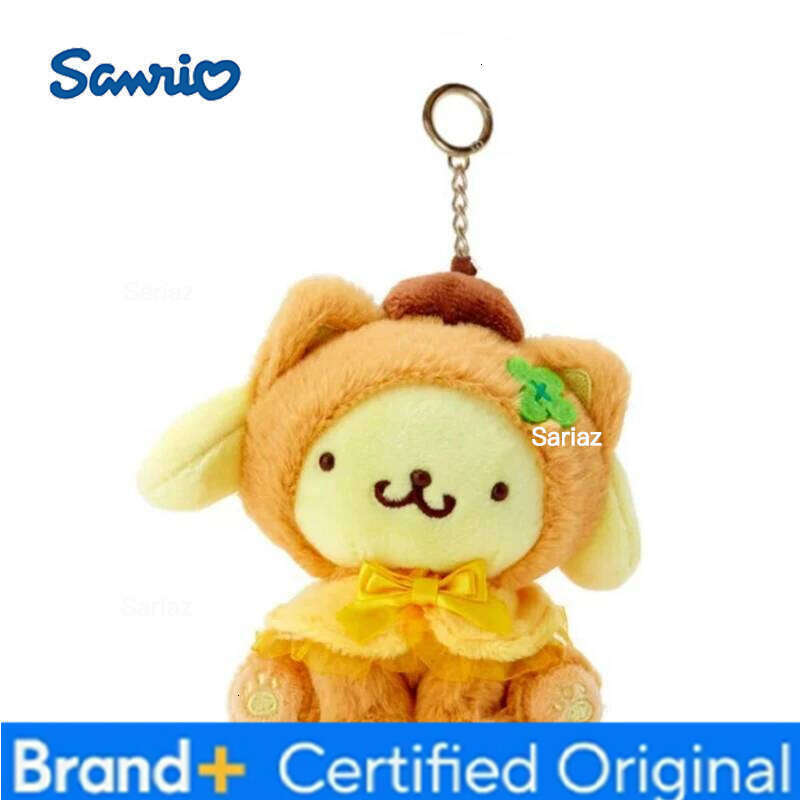 Sanrio 2026 HOT Selling About 15cm Kawaii Hello Kitty Kuromi Doll Toys Cute Plush Keychain Bag Pendant Birthday Gifts H260121