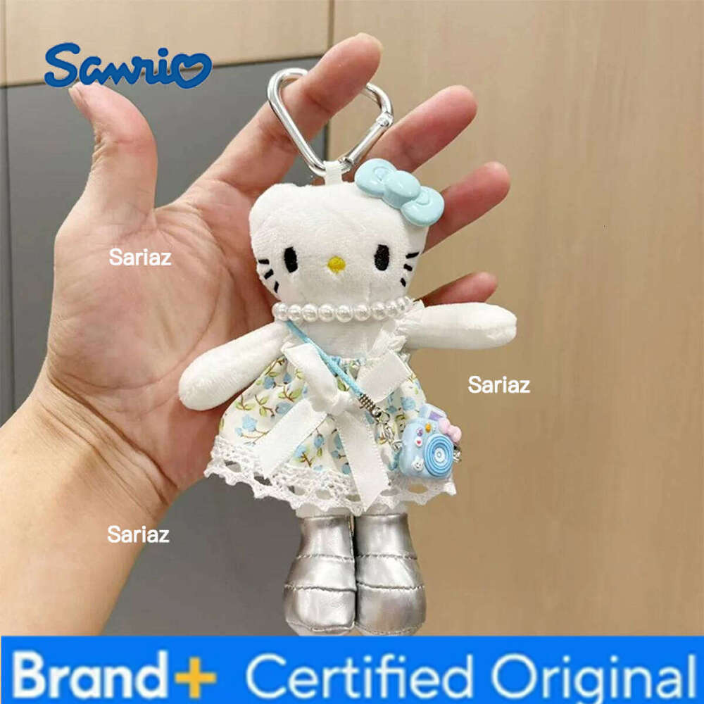 Sanrio Hot Selling Hello Kitty Cartoon Creative Character Keychain Fashionable Versatile Clothing Bag DIY Decoration Pendant H260121