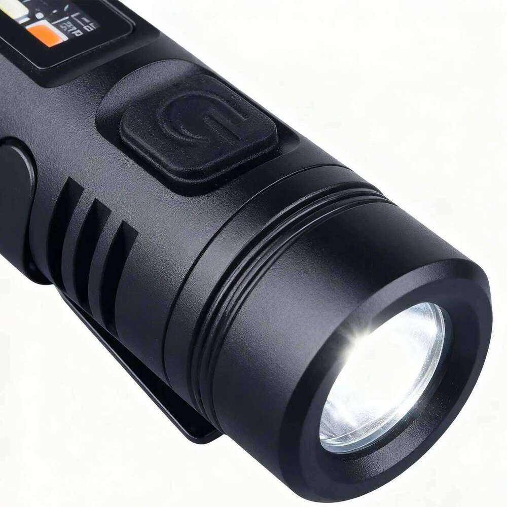 LED Mini Flashlight High Brightness Lightweight Adjustable Torch Light For Night Walking Fishing Hiking Traveling Reading Z260121