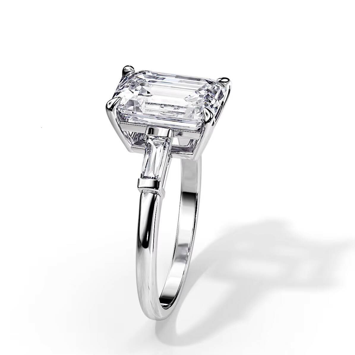 MaiYi Hot Selling Classic Design Platinum 1 Ct Lab Grown Ring PT950 IGI Certified Anniversary for Women