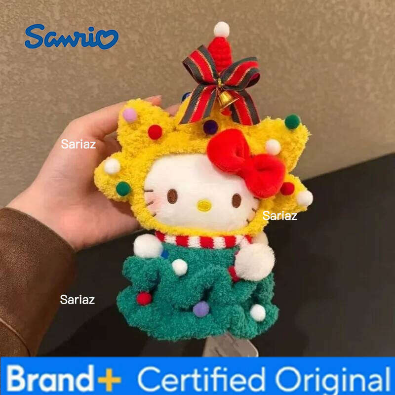 Sanrio Anime Hello Kitty cosplay star clothing dress up cartoon plush keychain PP cotton stuffed doll decoration gift H260121