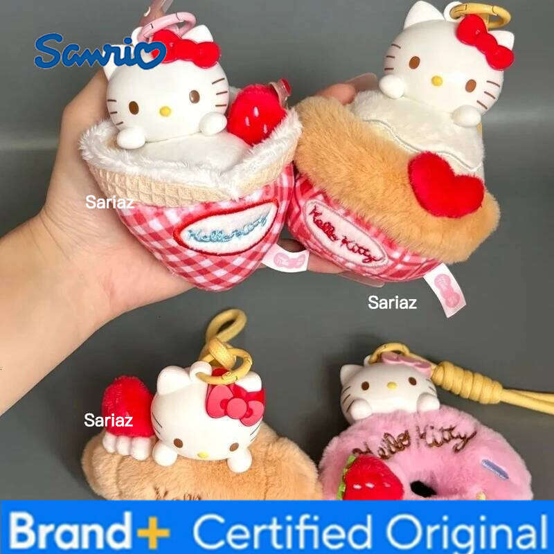 Sanrio Hellokitty Sweet Workshop Series Fragrant Pendant Blind Box Mystery Cartoon Cake Decor Toys Gifts for Kids H260121