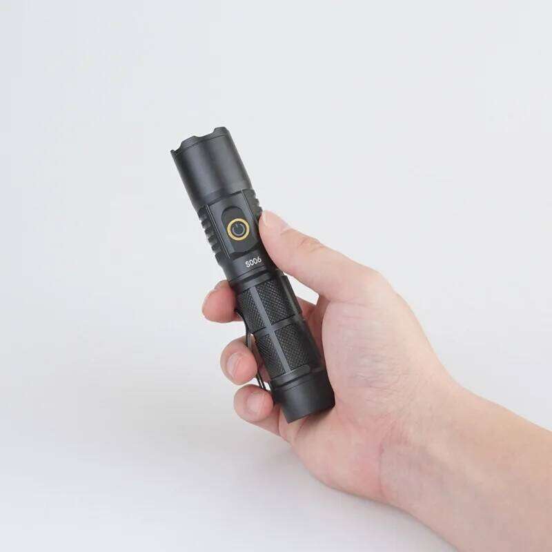 S006 SST20 850 Lumens Spotlight Long Range TYPE-C Direct Charging Portable LED Flashlight 21700 Outdoor Riding Light Z260121