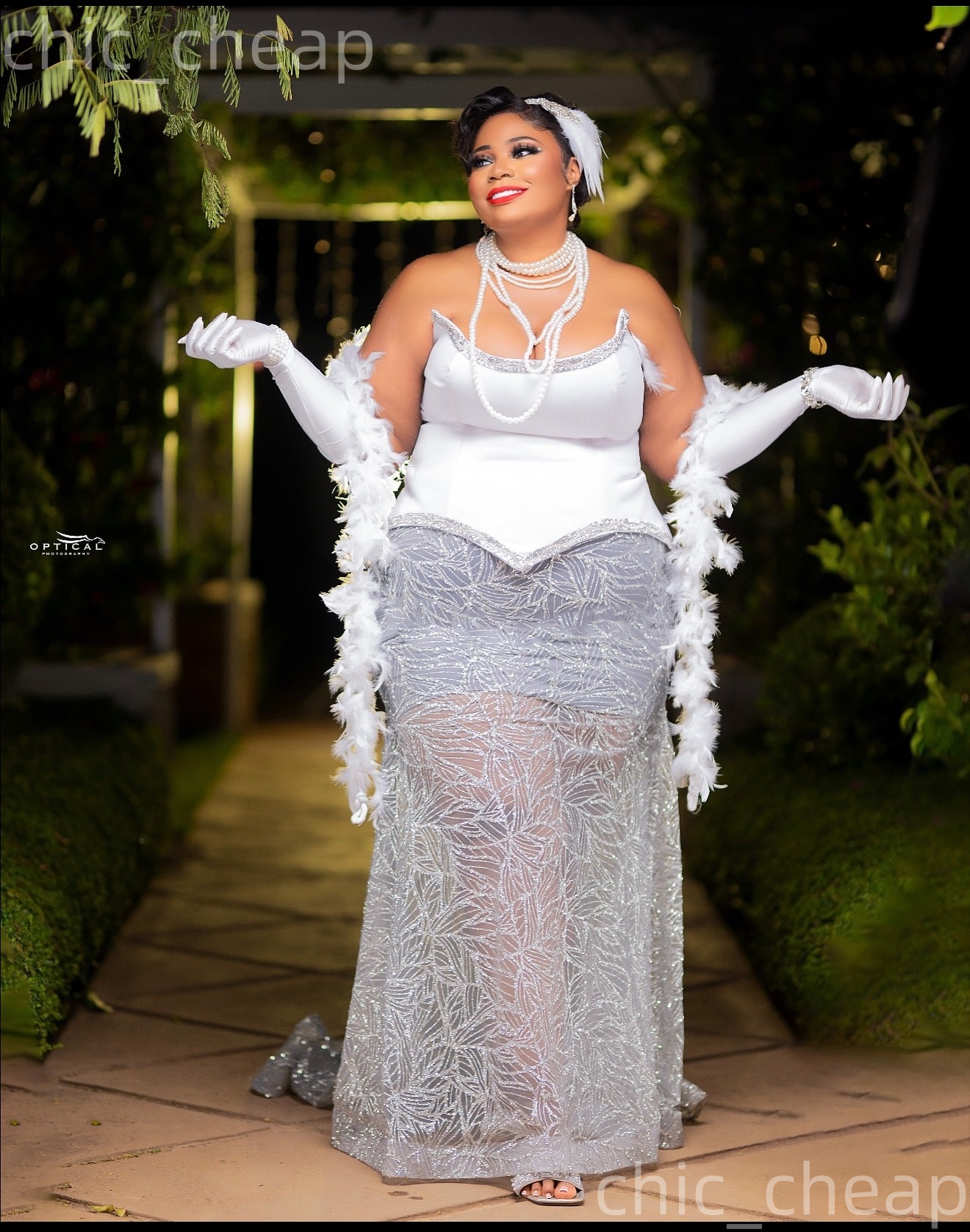 Silver Mermaid Plus Size Prom Dresses 2026 Feather Lace Sweetheart Evening Formal Party Second Birthday Engagement Gowns Dress For Special Occasions