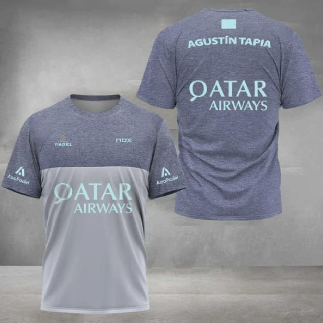 Men's T Shirts Summer -seller For Men Teenagers Padel Short-sleeved Shirt. Volog Outdoor T-shirt Breathable And Quick-drying